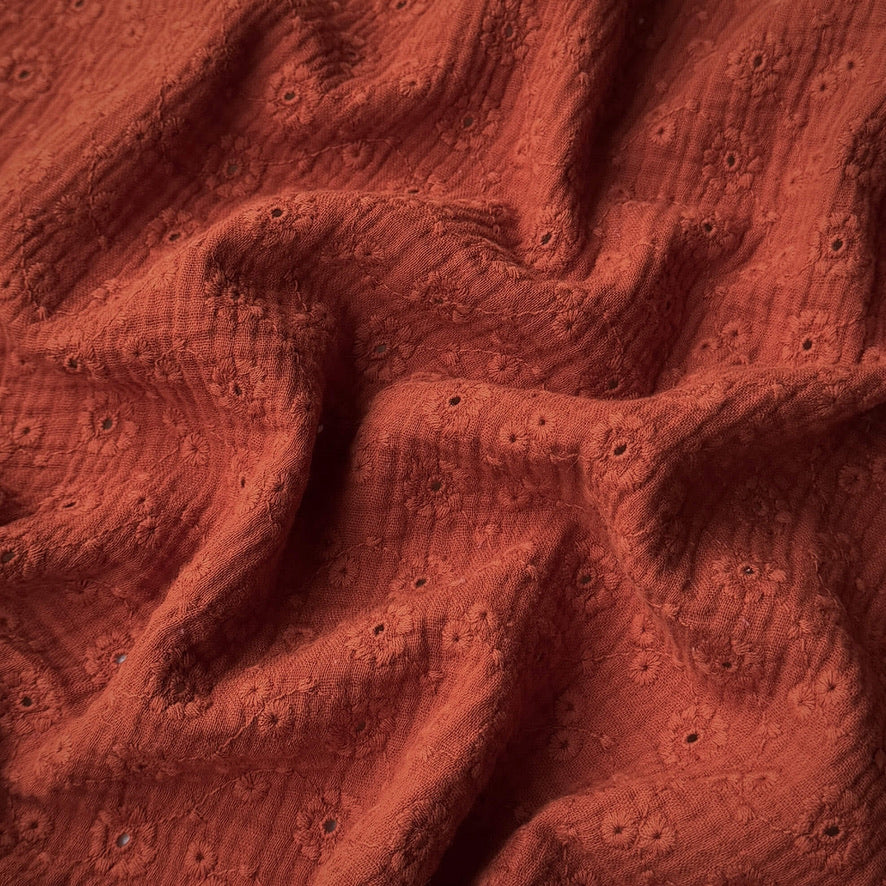 Double Gaze Brodée / Suzy Rouille