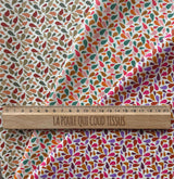 Coupon 1.8 m - Coton enduit / Otma Caramel Violet
