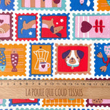 Coton Imprimé / Timbres