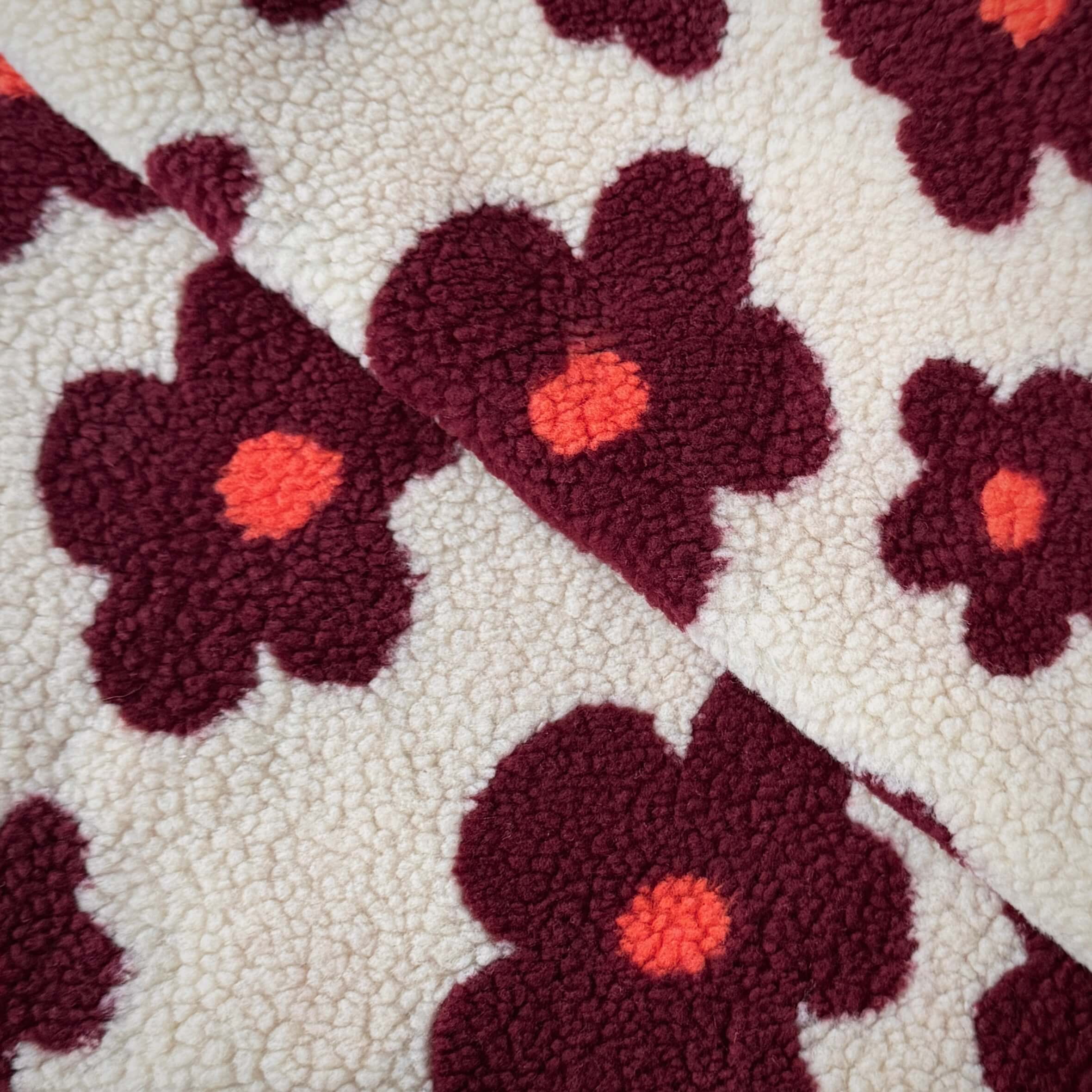 Mouton / Fleur Grenat