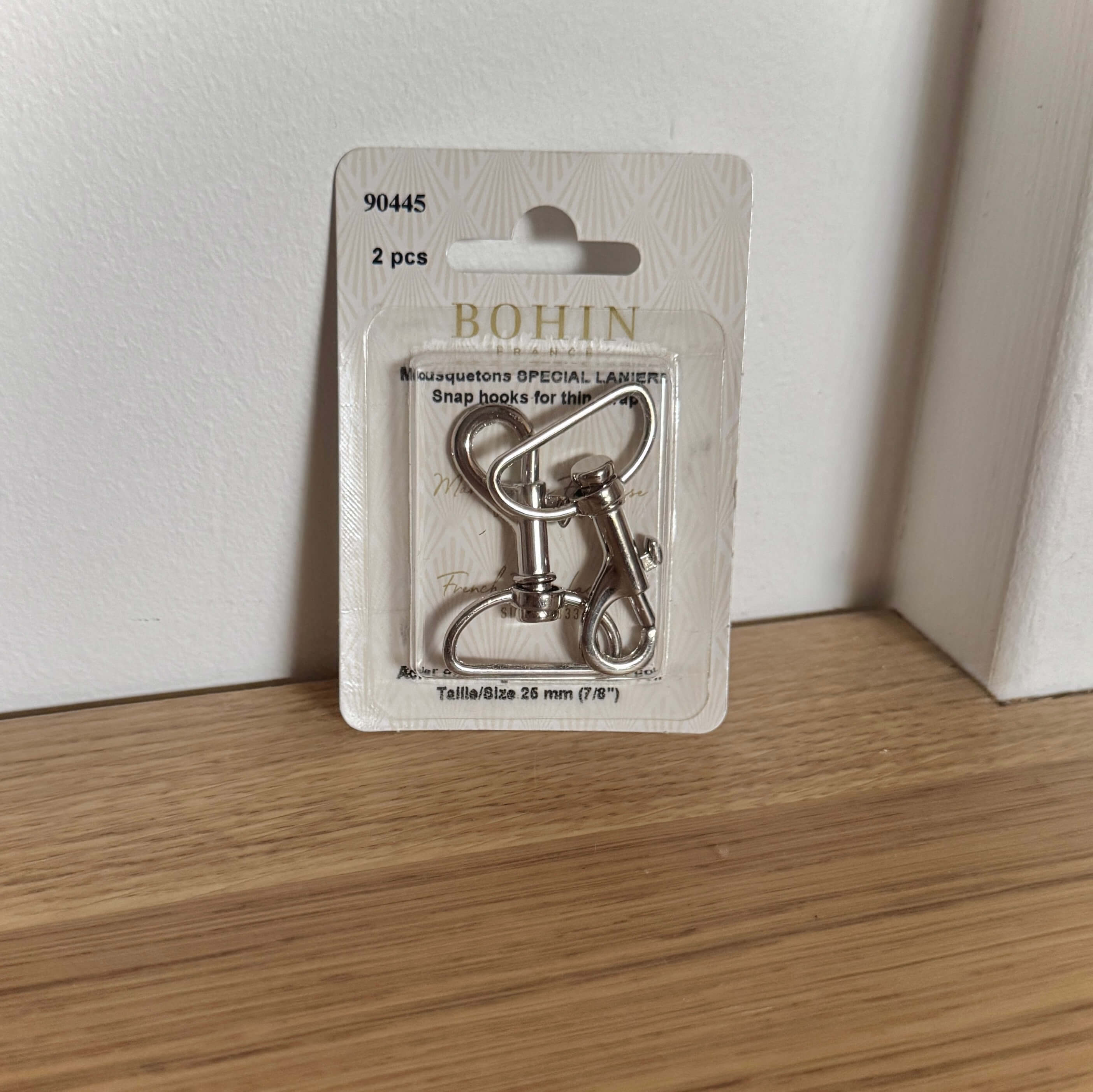 Mousqueton pivotant pour sacs / Bohin