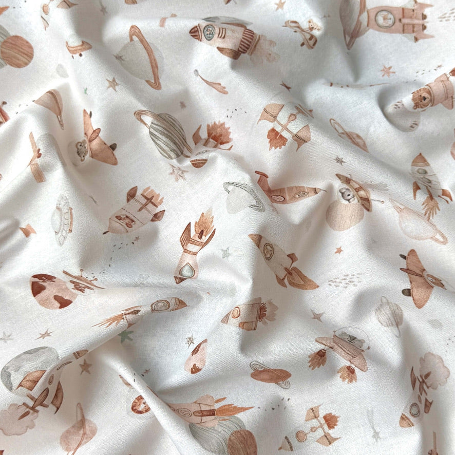 Coupon 90 cm - Coton à Impression Numérique / Fuzbuz