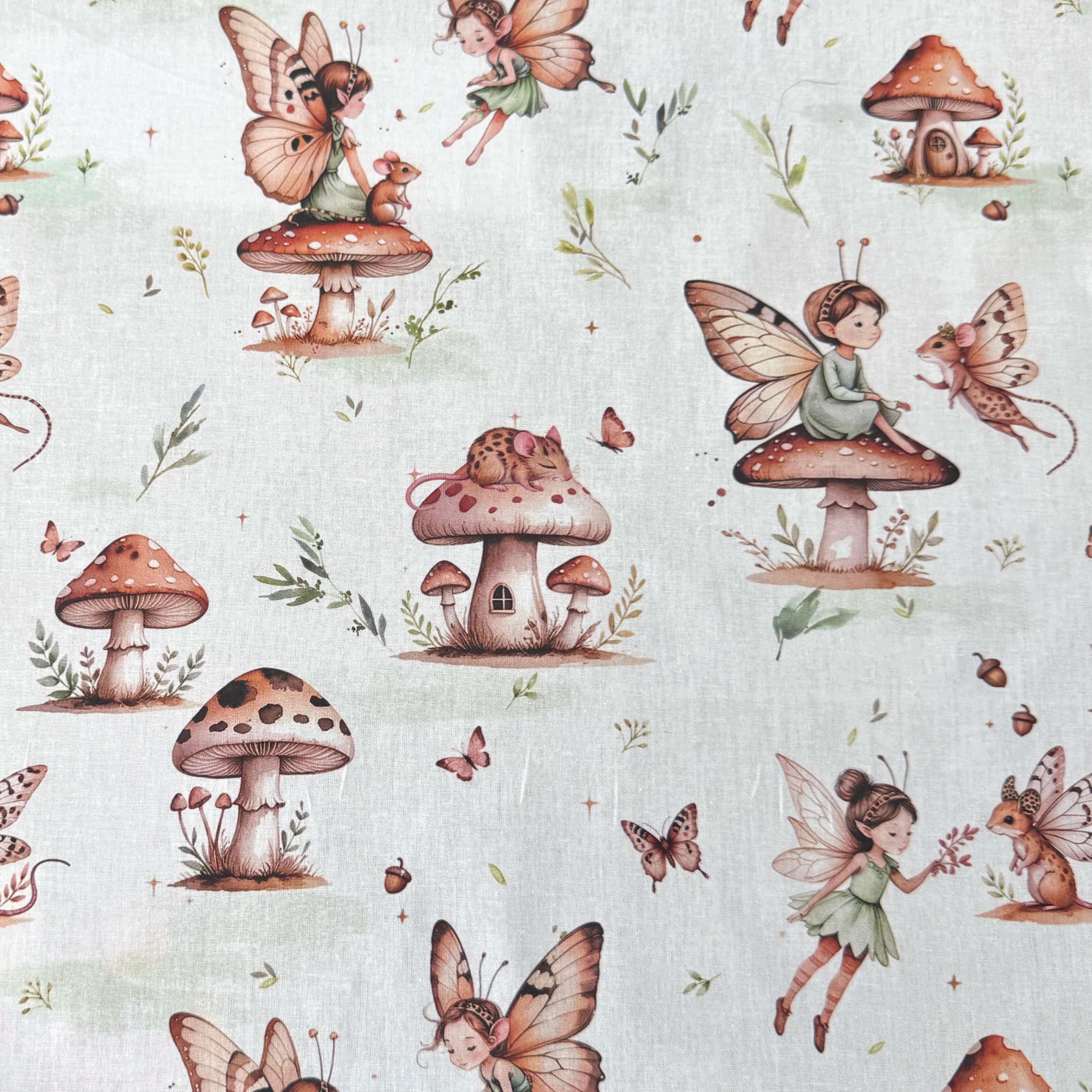 Coton à Impression Numérique / Leofee