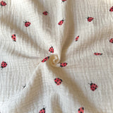 Coupon 50 cm - Double Gaze / Coccinelles