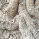 Coupon 1 Mètre - Fausse - Fourrure / Eskimo Beige