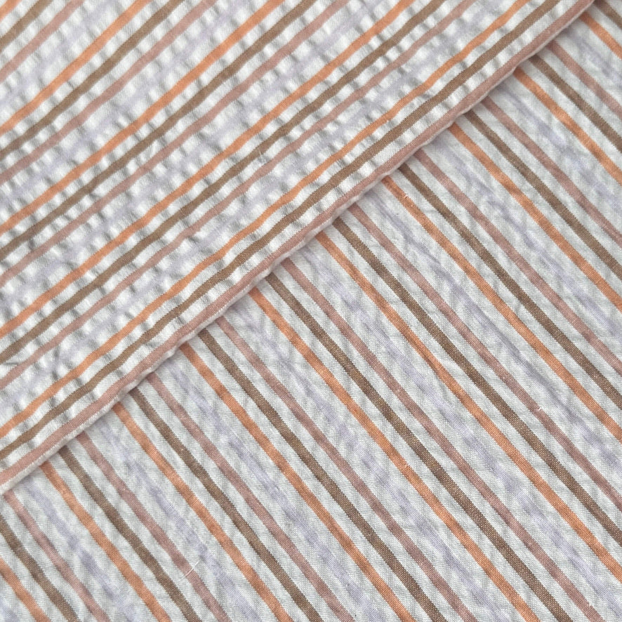 Seersucker / Joe Blanc Ecru - Havane