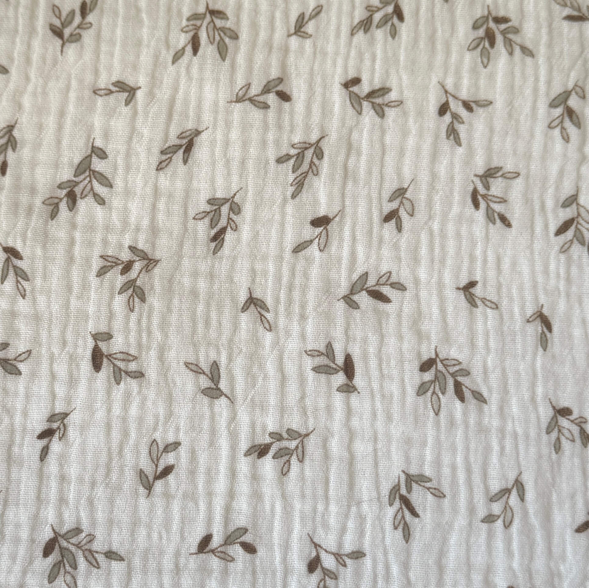 Coupon 60 cm - Double Gaze / Small Leaves