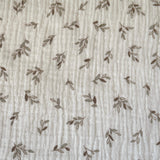 Coupon 60 cm - Double Gaze / Small Leaves