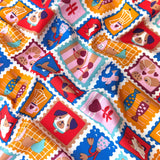 Coton Imprimé / Timbres