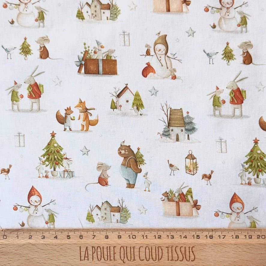 Coton à Impression Numérique / Nochou