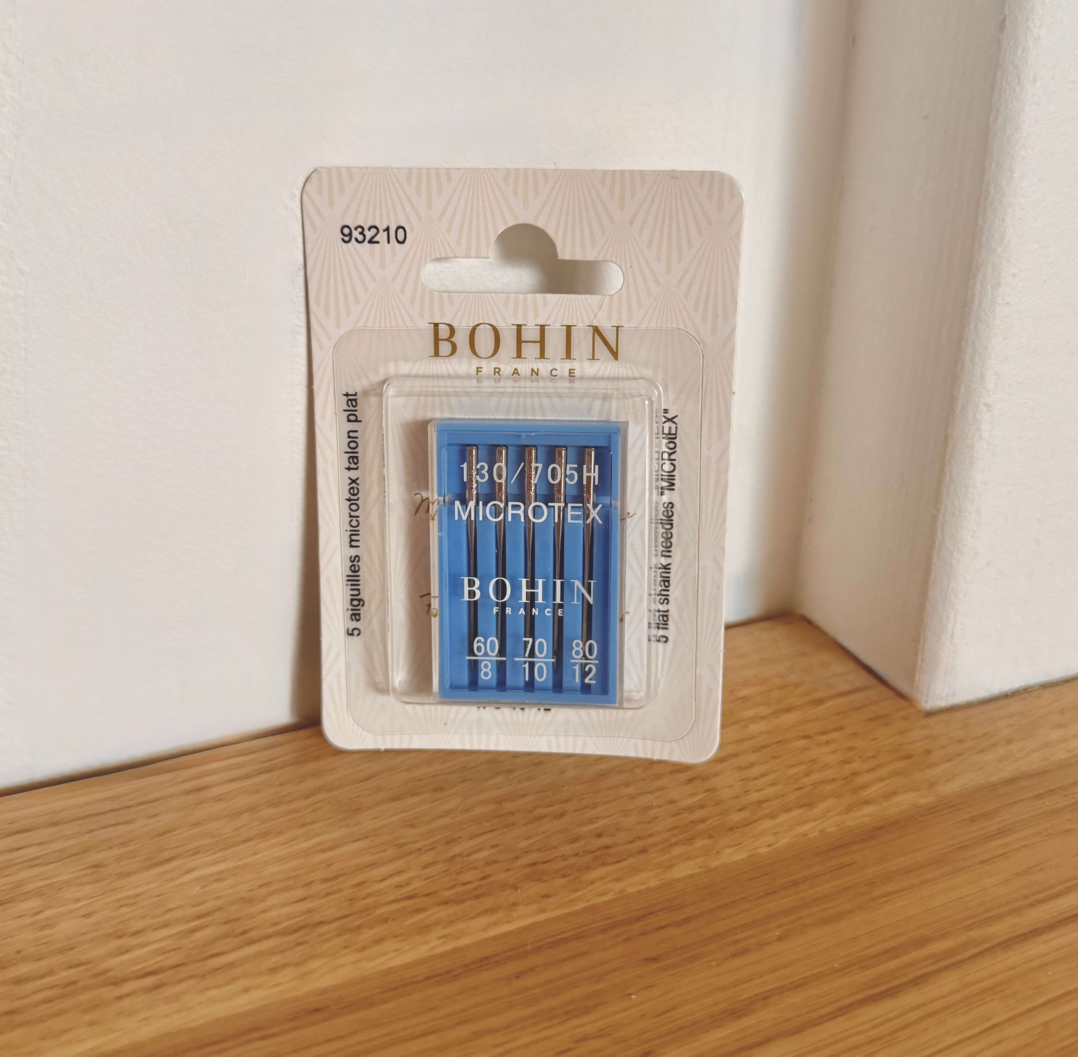 Aiguilles machine pour tissus Microtex / Bohin