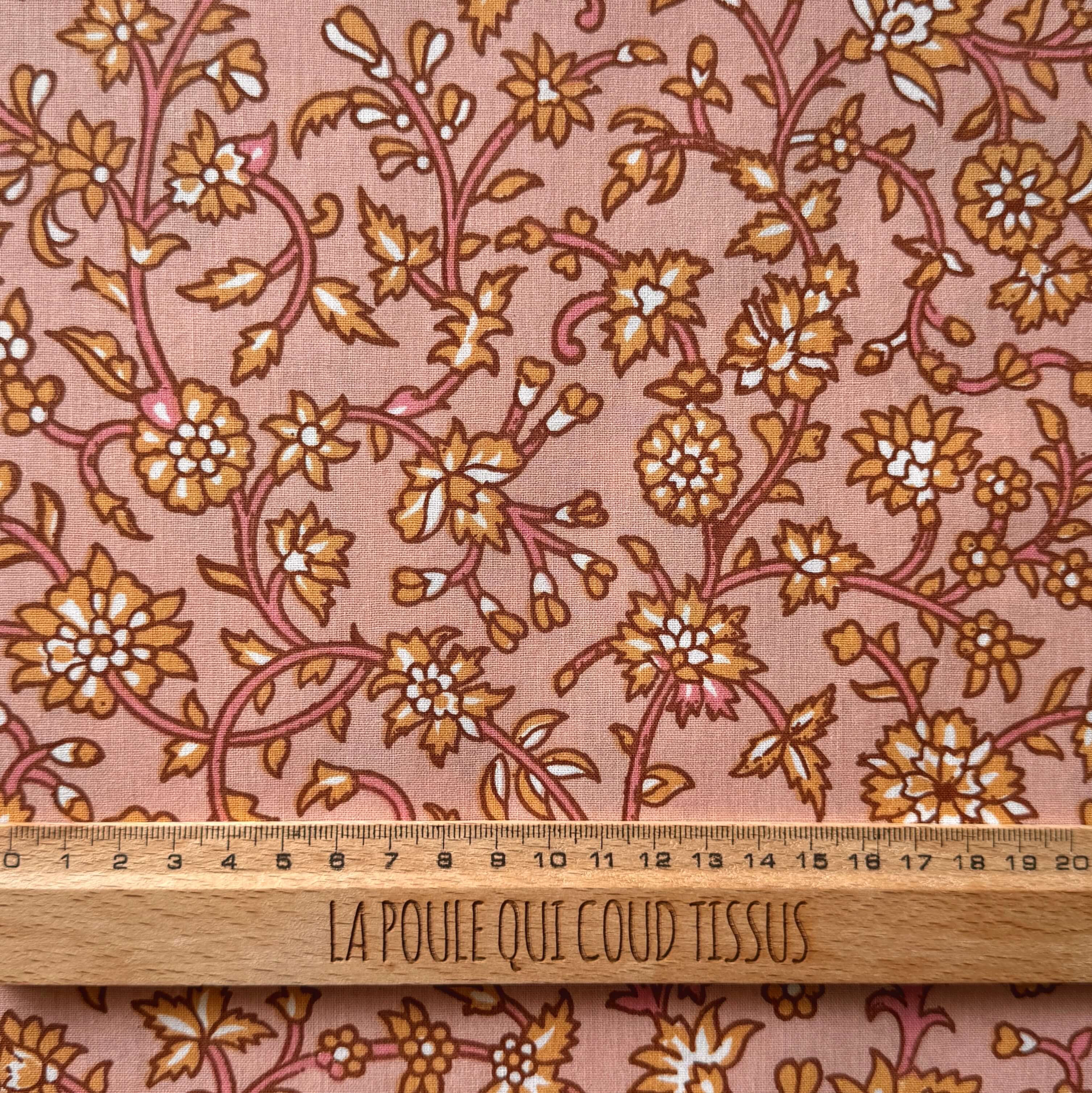 Coupon 50 cm - Coton Imprimé / Jhansi4