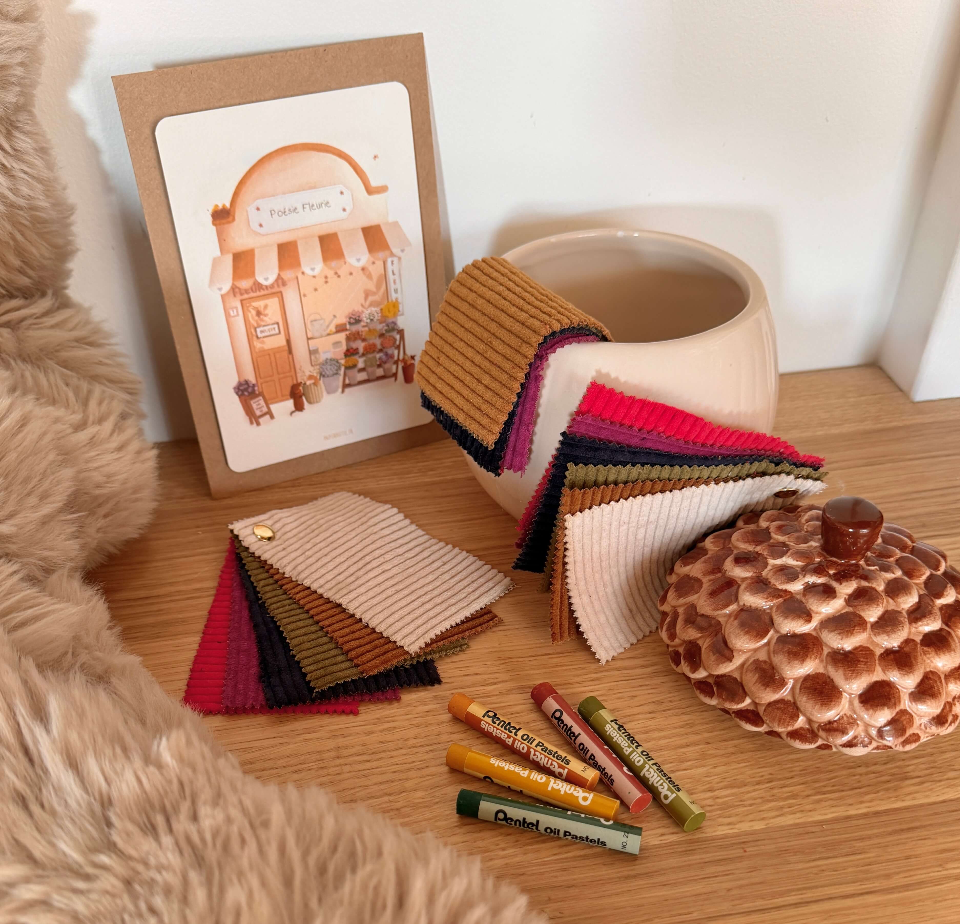 Nuancier / Velours Côtelés 100%Coton Cotis