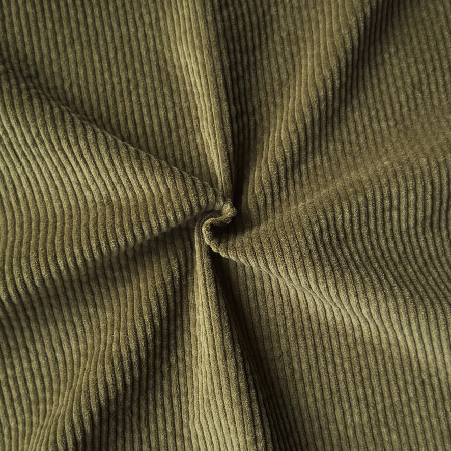 Velours Côtelé 100% Coton / Olive