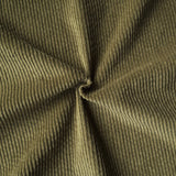 Coupon 1 Mètre - Velours Côtelé 100% Coton Cotis / Olive