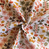 Coupon 1.2 m - Coton Imprimé / Milly Rose Thé