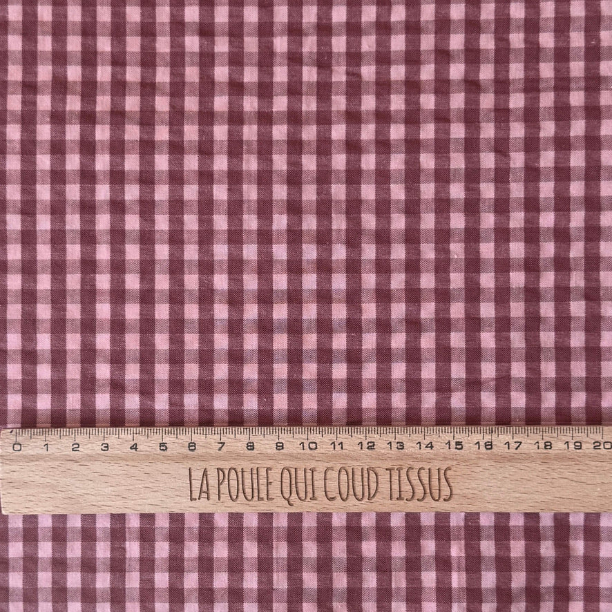 Seersucker / Eli Cacao - Rose Thé