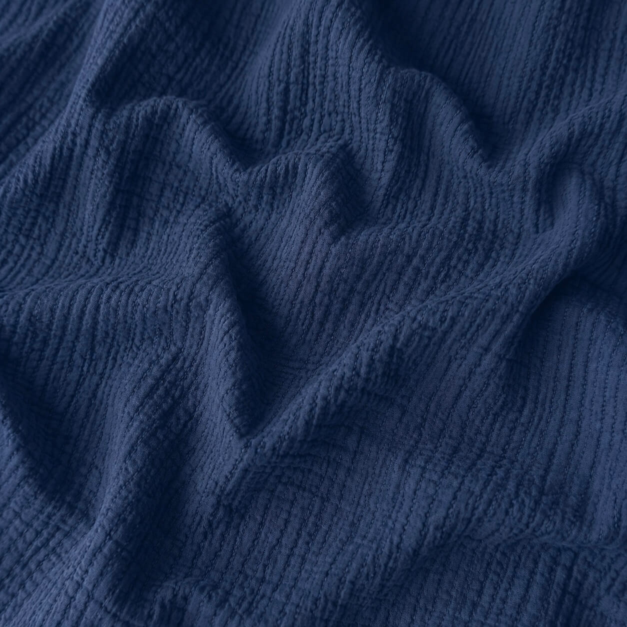 Coton Surpiqué / Indigo