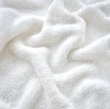 Eponge Bouclette 100% Coton  / Spa Blanc
