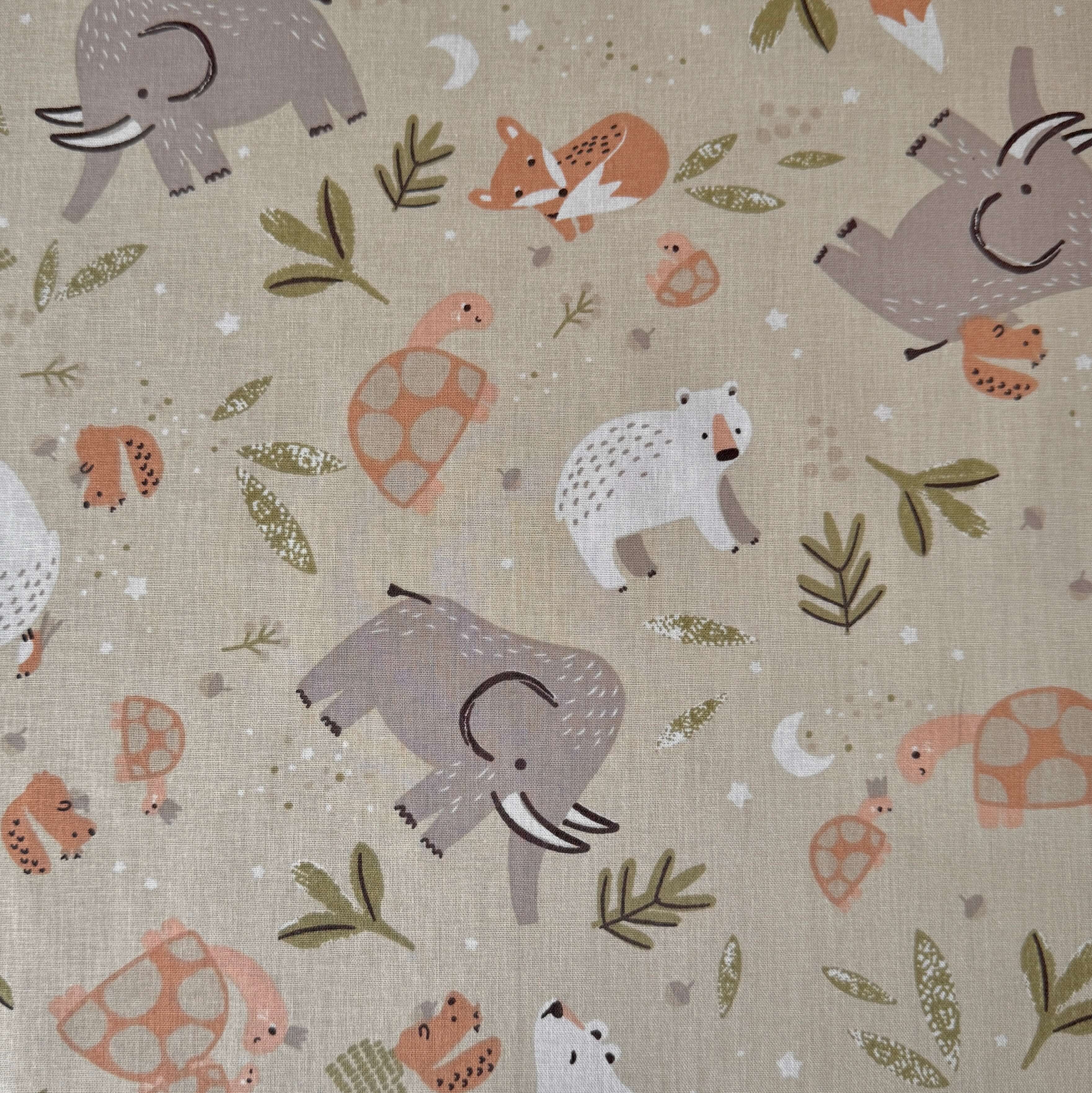Coupon 1.8 m - Coton Imprimé / Cromignon