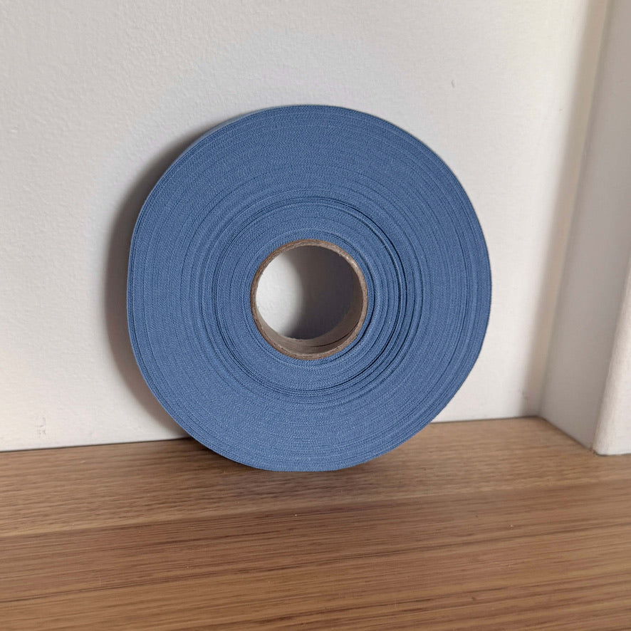 Biais coton uni Prym – 40 mm déplié / 20 mm plié