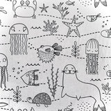 Coton Imprimé à Colorier / Balfok