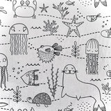 Coupon 1.7 m - Coton Imprimé à Colorier / Balfok