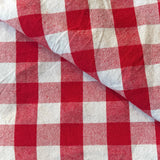 Coupon 1 Mètre - Coton Tissé  / Célestin Rouge