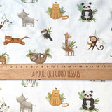 Jersey / Animaux de la savane GOTS