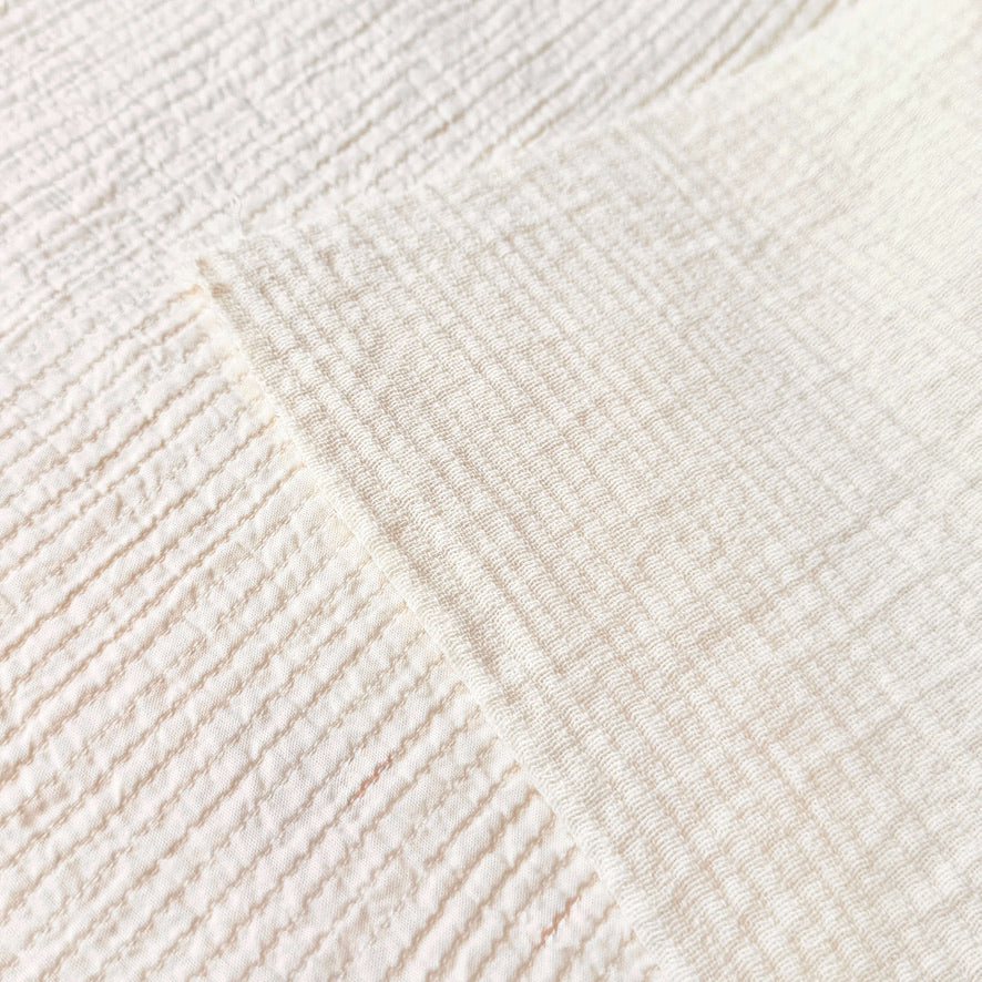 Coton Surpiqué / Ecru