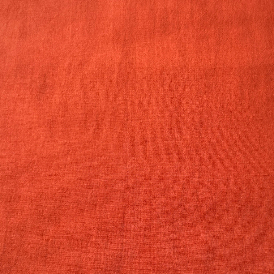 Coupon 1.2 m - Coton Uni / Orange