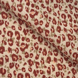 Coupon 1,5 Mètre - Coton Imprimé / Karli Beige-Kaki