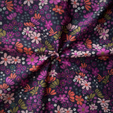 Coupon 1.3 m - Coton Imprimé / Maria Violet