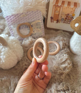 Anneau en Bois naturel - 55mm / Bohin