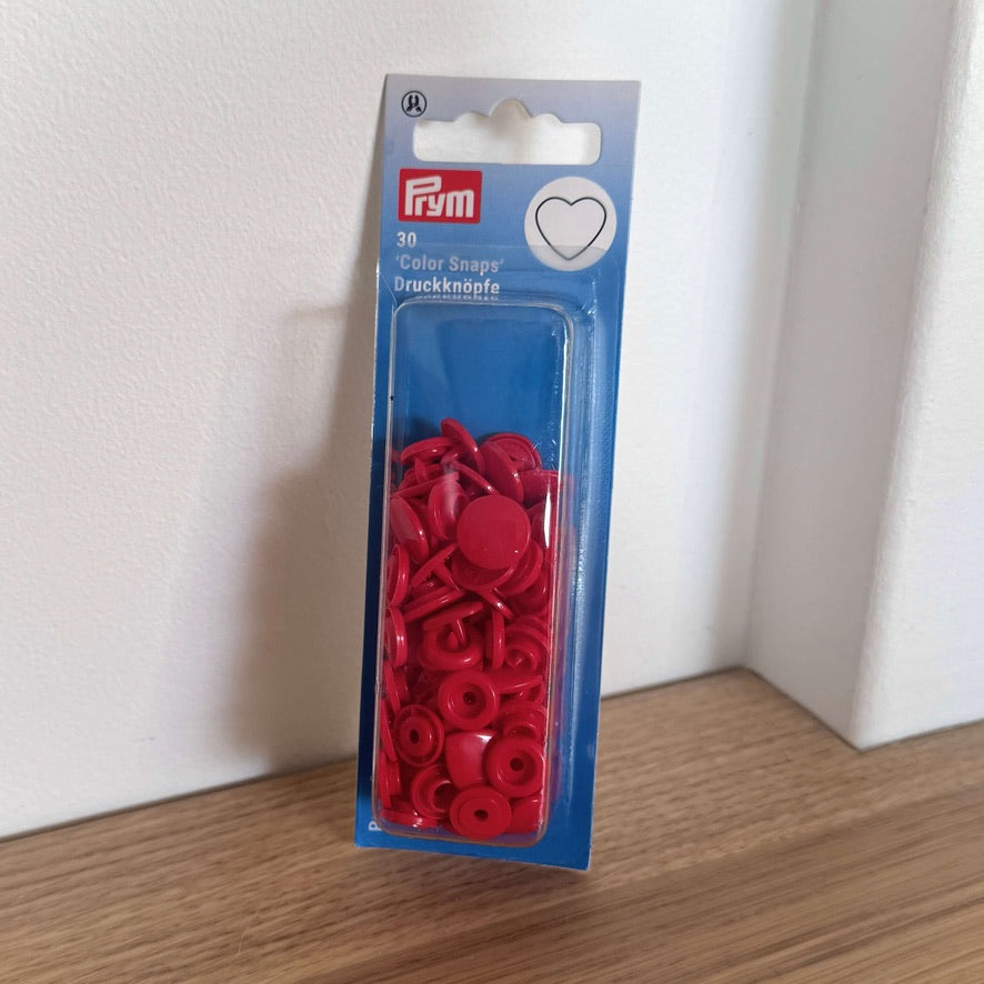 Bouton-pression ColorSnaps Ø12,4mm - Motifs Étoile & Cœur