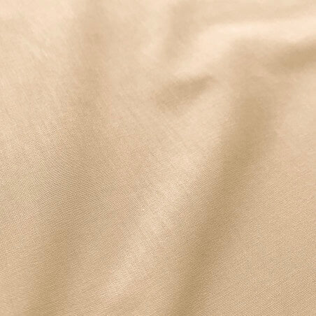Coupon 90 cm - Coton Uni / Beige