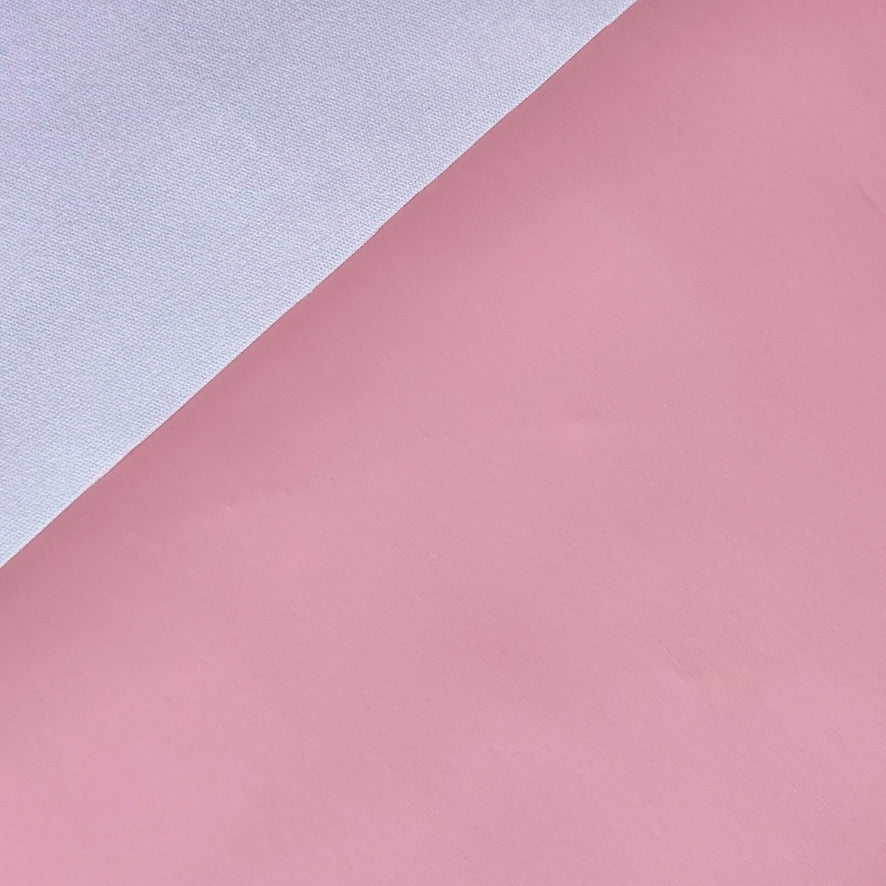 Coupon 1 Mètre - Imperméable Uni / Rose Thé