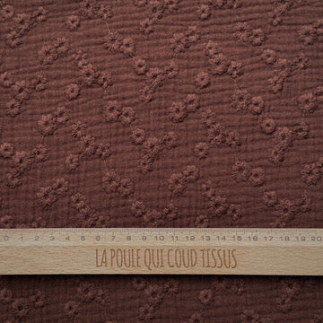 Double Gaze Brodée / Esmée Cacao