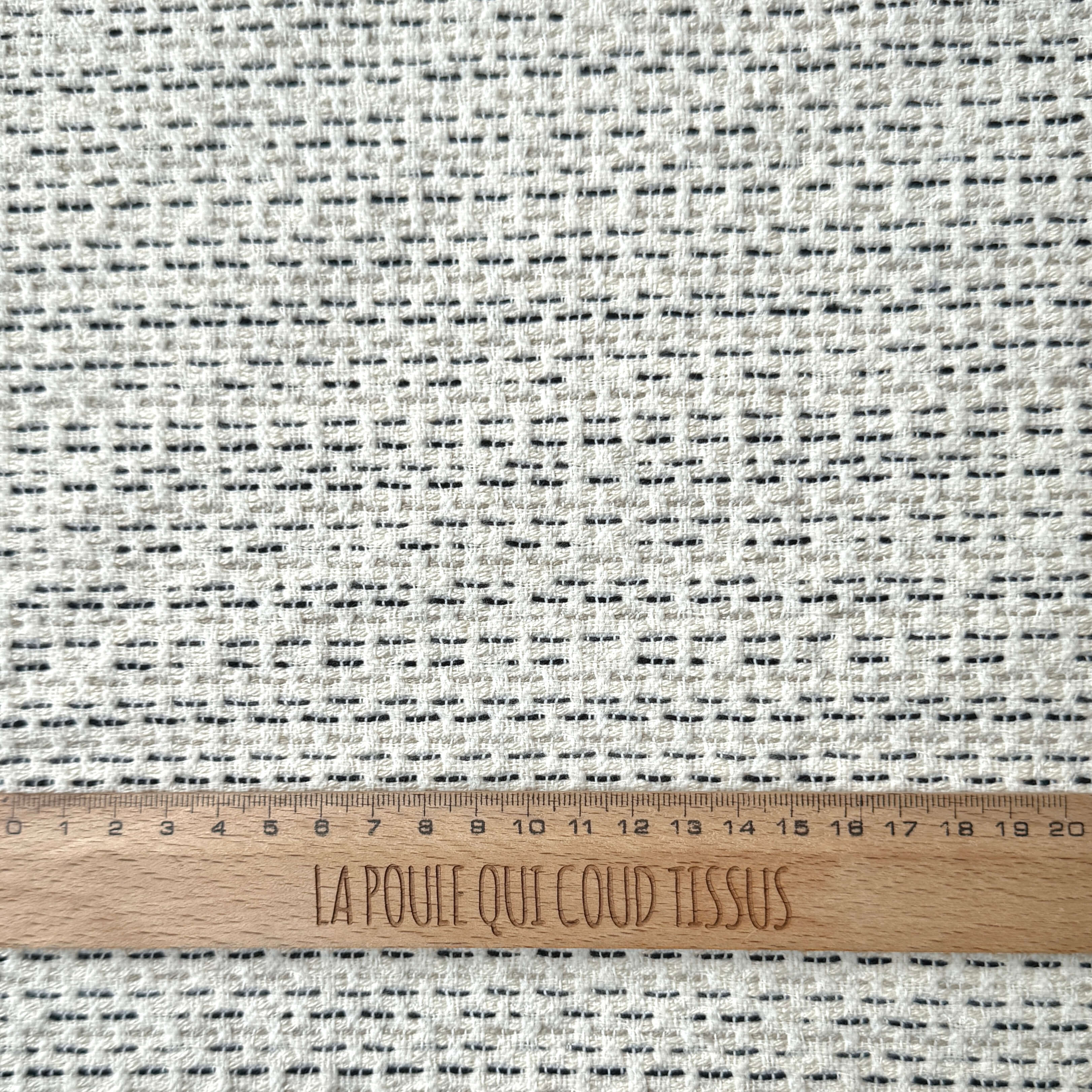 Woven Cotton / Red Celestine