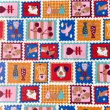 Coton enduit / Timbres