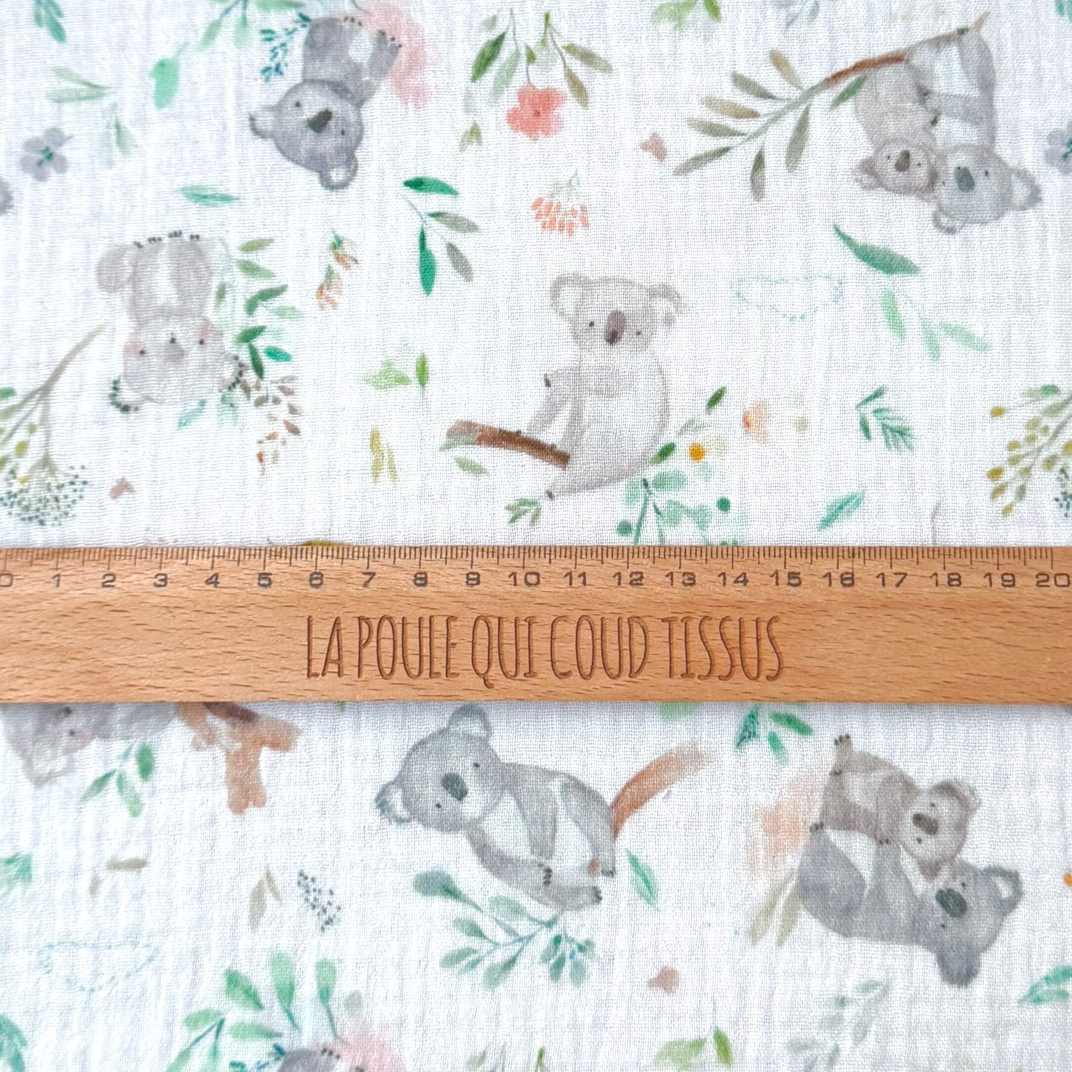 Coupon 50 cm - Double Gaze Numérique / Kokoala