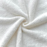 Eponge Bouclette 100% Coton  / Spa Blanc