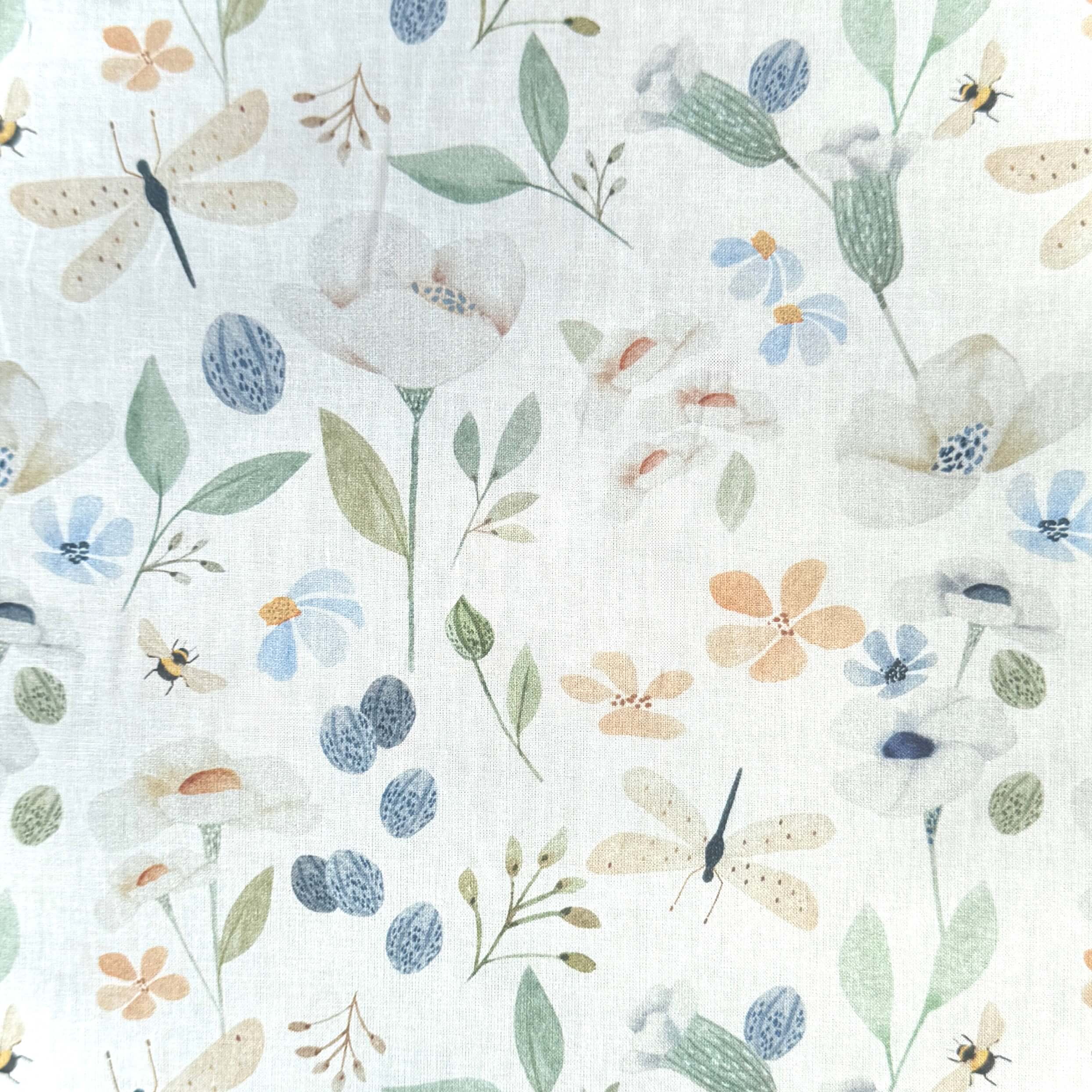 Coupon 60 cm - Coton à Impression Numérique / Livine