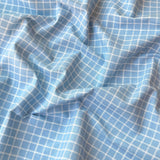 Printed Cotton / White Jules - Brown Sugar