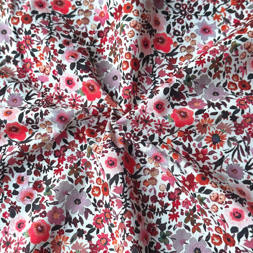 Coupon 1.2 m - Coton à Impression Numérique / Pink Flowers