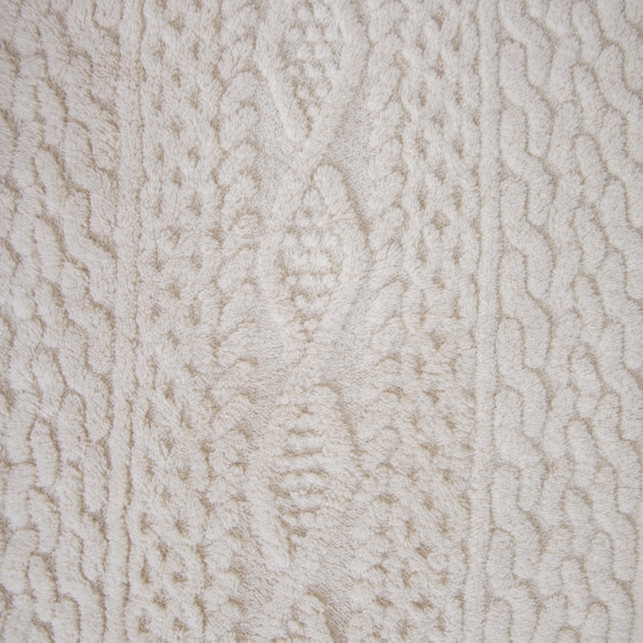 Fourrure douce / Plaid Gauffré Bohème