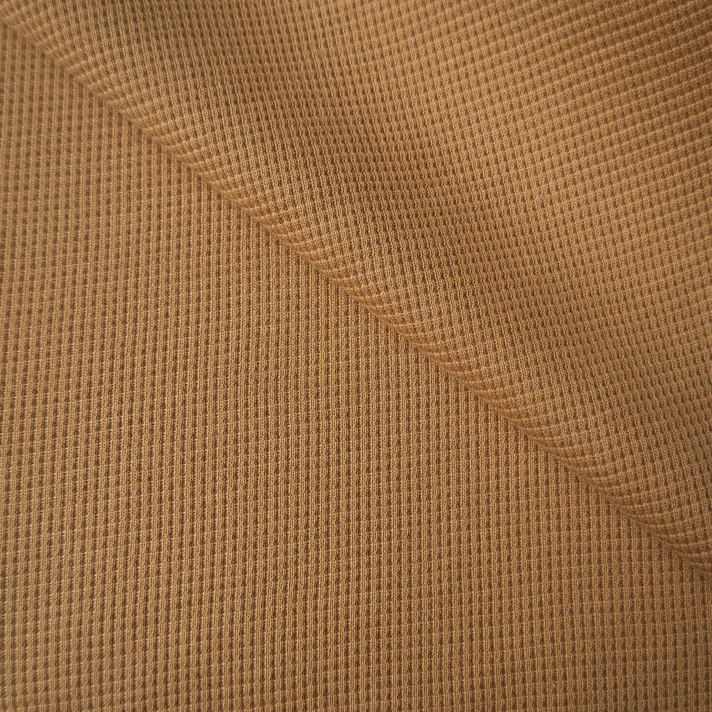Malla de Nido de Abeja / Lino Granito - Café au Lait