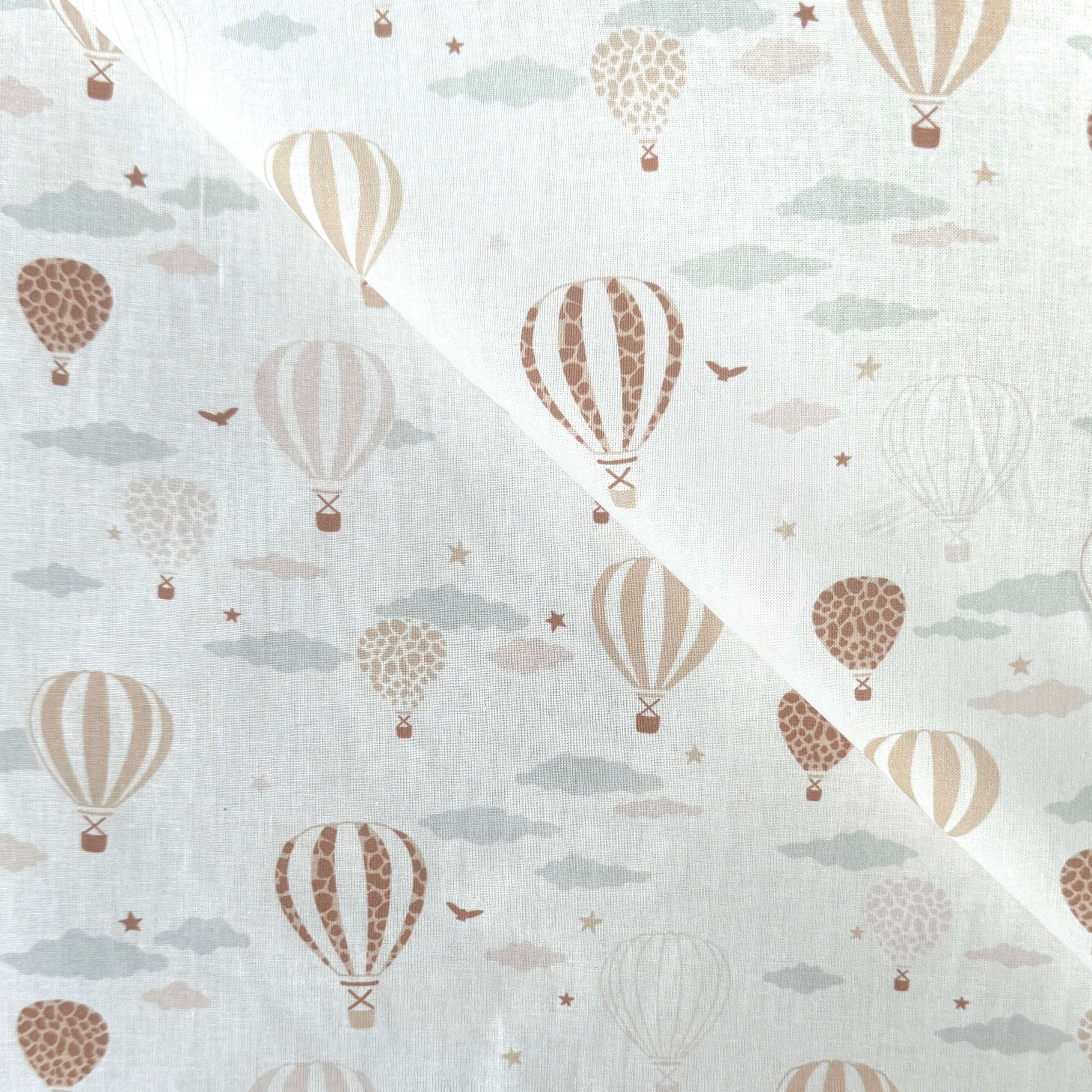 Coupon 80 cm - Coton à Impression Numérique / Mong Beige