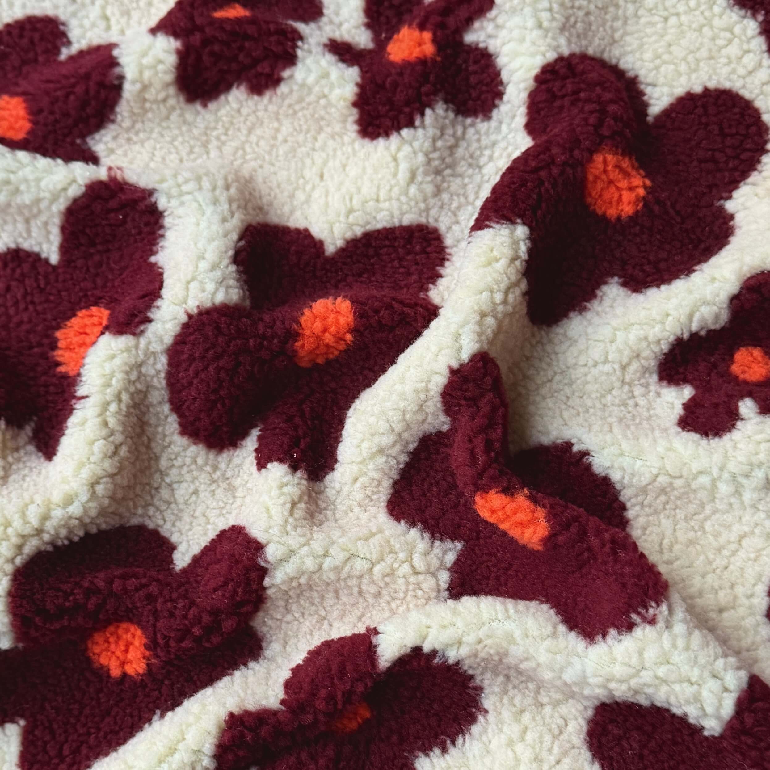 Mouton / Fleur Grenat