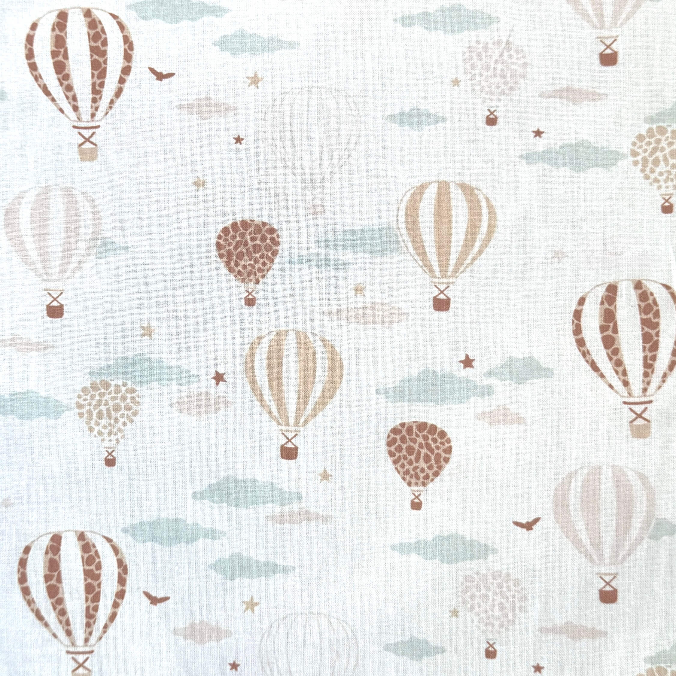 Coton à Impression Numérique / Mong Beige